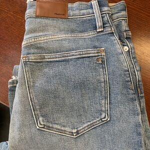 Madewell Slim Wide-Leg Crop Jeans